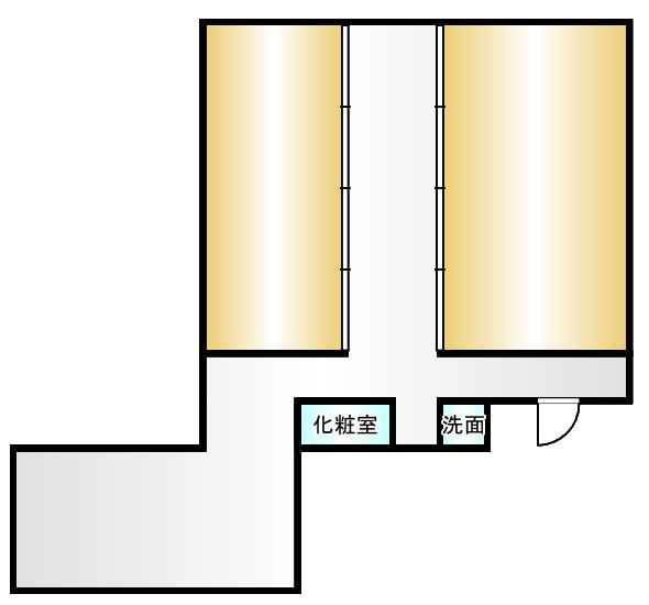 賃貸オフィス間取り図